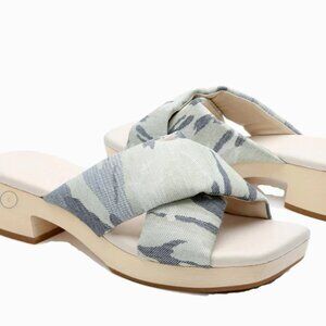Sanctuary from Anthropologie Lively Cushioned Footbed Slide Sandals